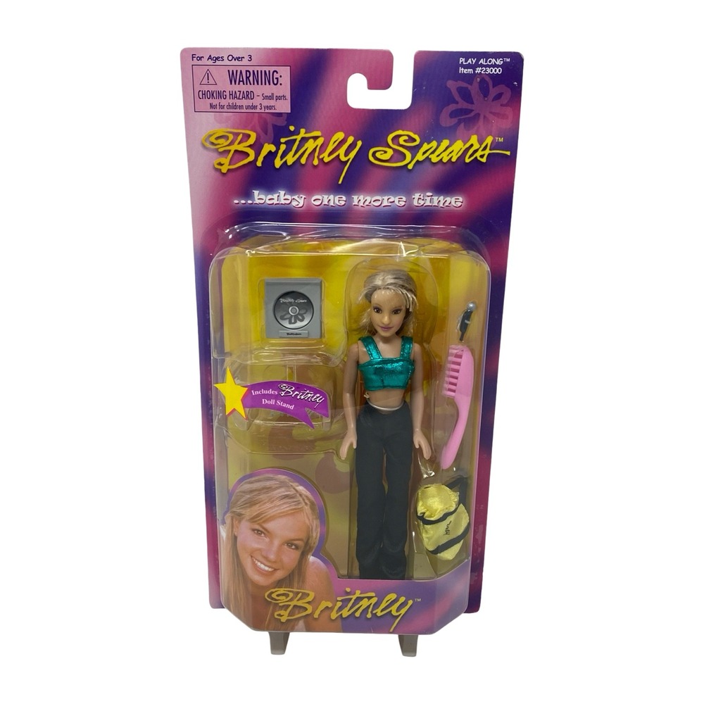 Britney Spears Baby One More Time Doll 2000 Play Along Item 23000 New In Box